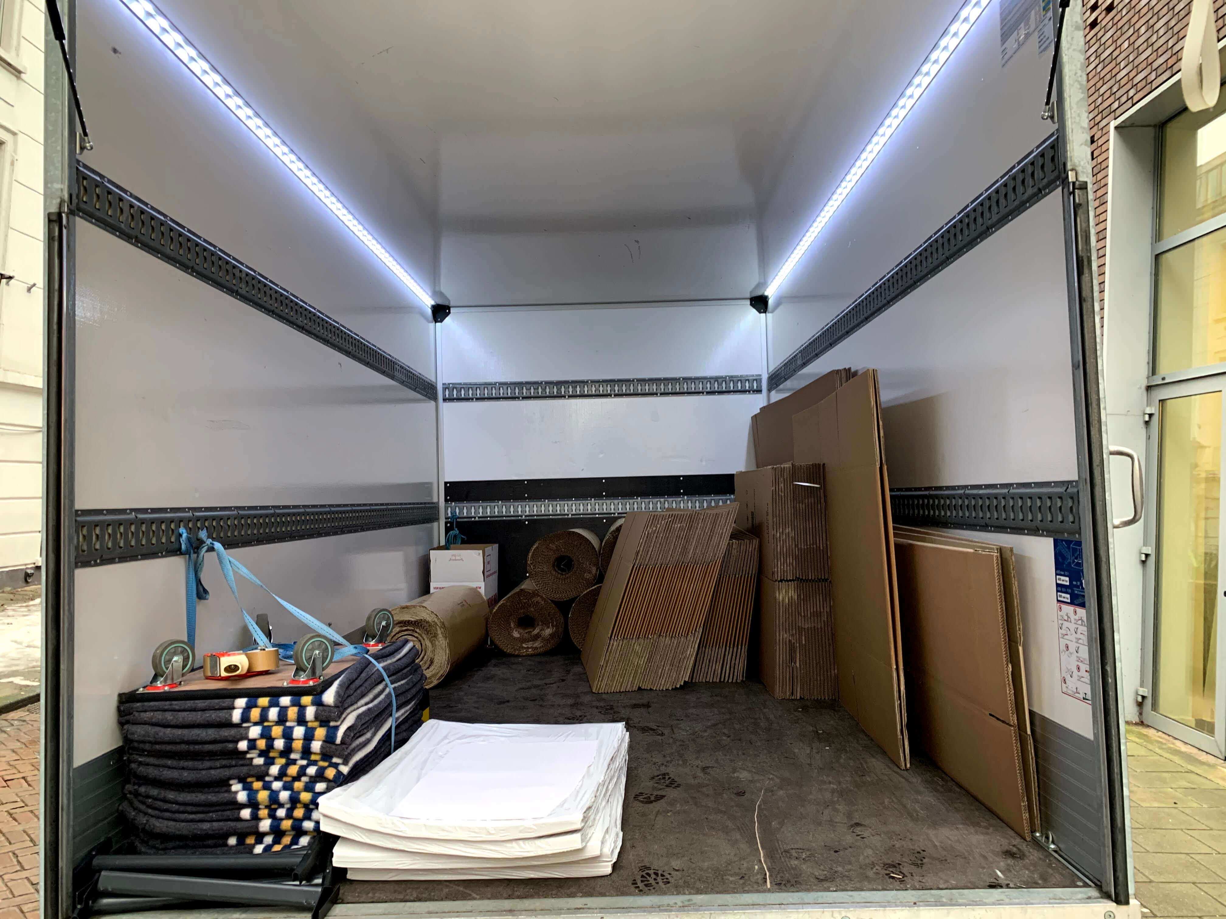 Gordijn Transport photo 2