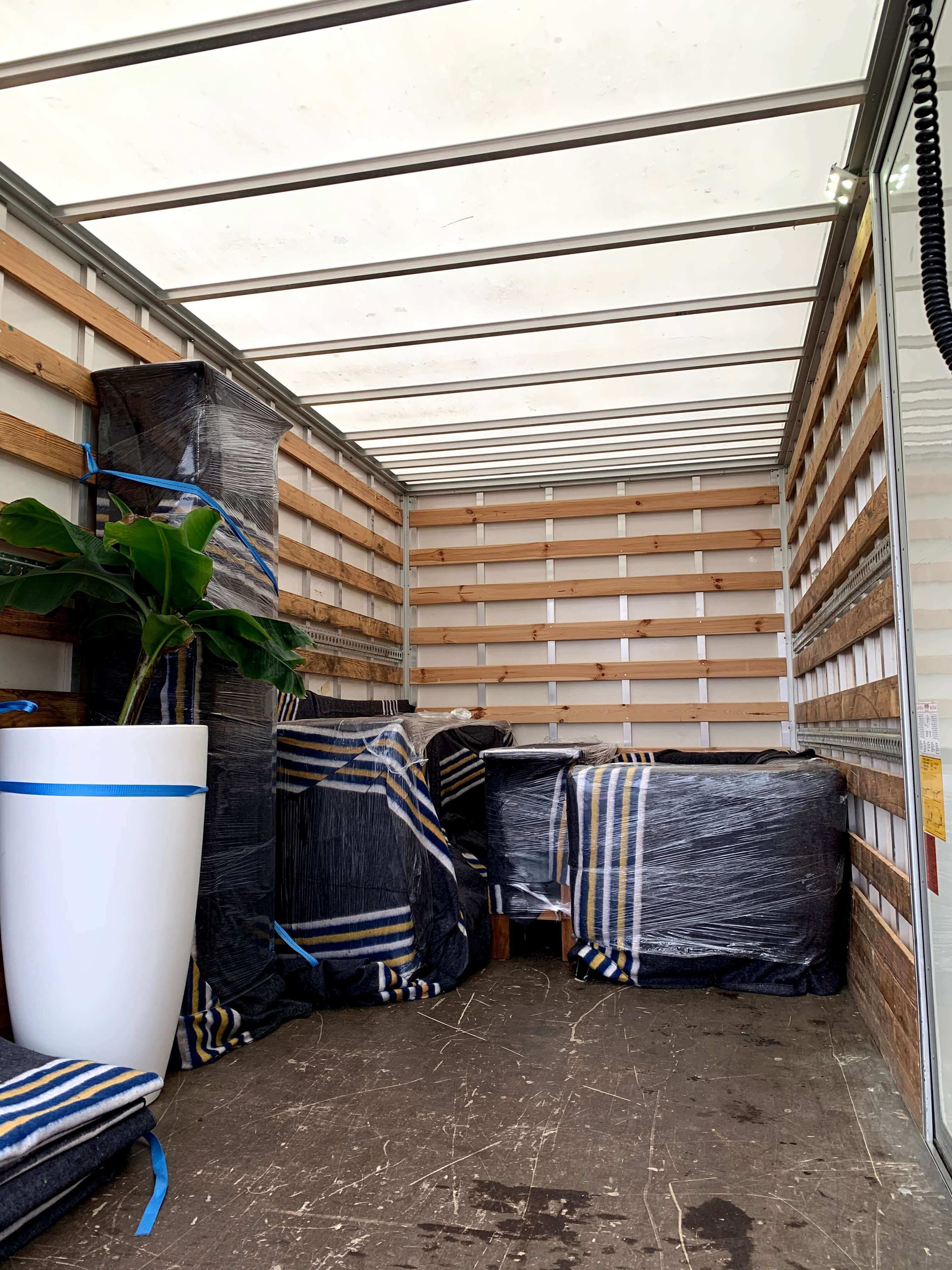 Gordijn Transport photo 3